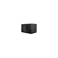 Lanberg wf01-6609-10b armario mural 9u 19p 600x600x501mm accesorios montaje negro