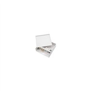caja de conexiones multimedia de pared nanocable blanco 10.35.0003