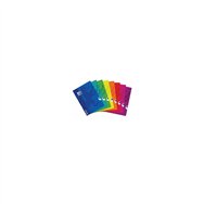 Pack de 10 libretas oxford tapas blandas a5+ cuadricula 4x4 48 hojas colores surtidos 100105702