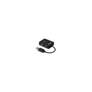 Hub equip usb 2.0 life 4 puertos mini hub travel negro 128952