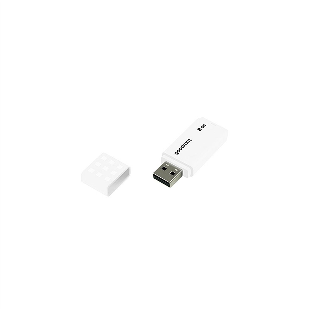 memoria usb 2.0 goodram ume2 8gb blanco ume2-0080w0r11