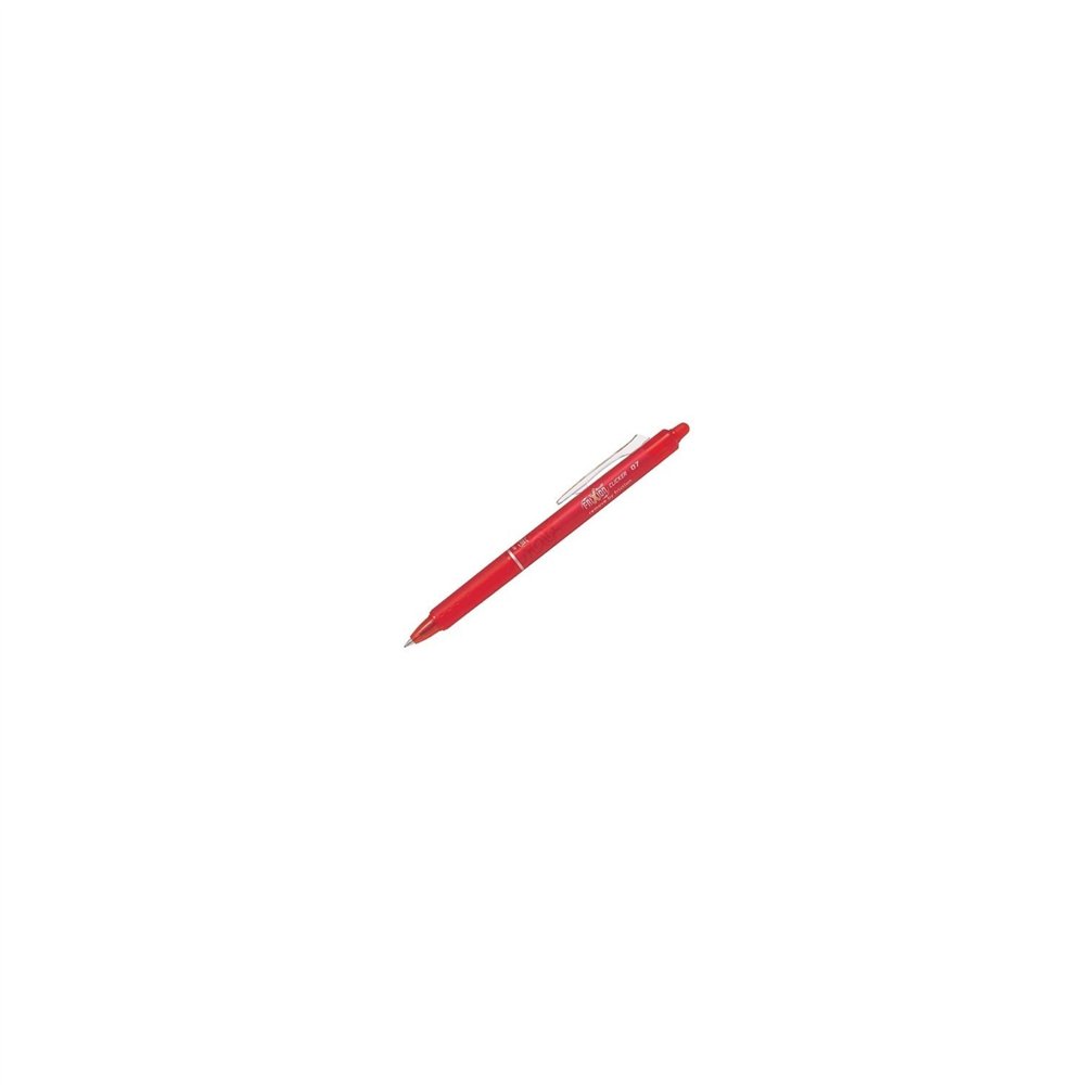 Boligrafo borrable pilot frixion clicker punta bola 0.7mm grip antifatiga rojo nfcr