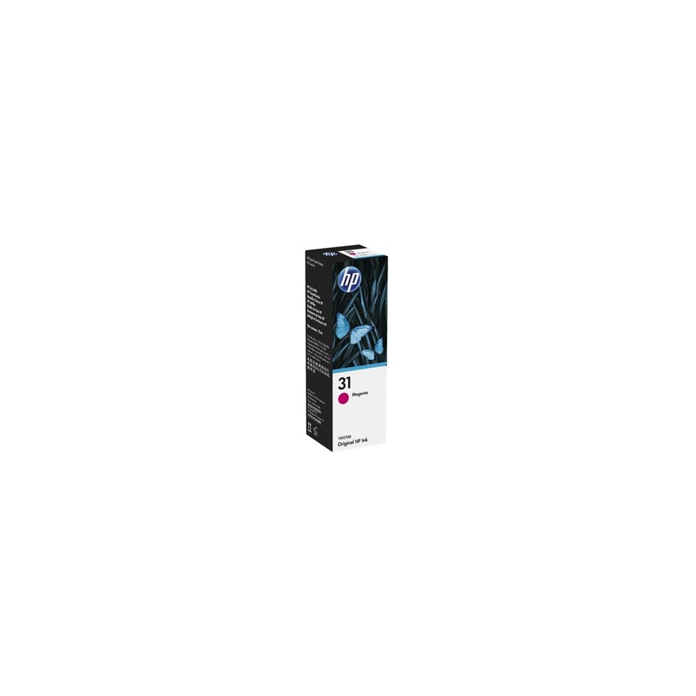 Botella de tinta hp nãâº31 contenido 70ml 8000 paginas magenta 1vu27ae