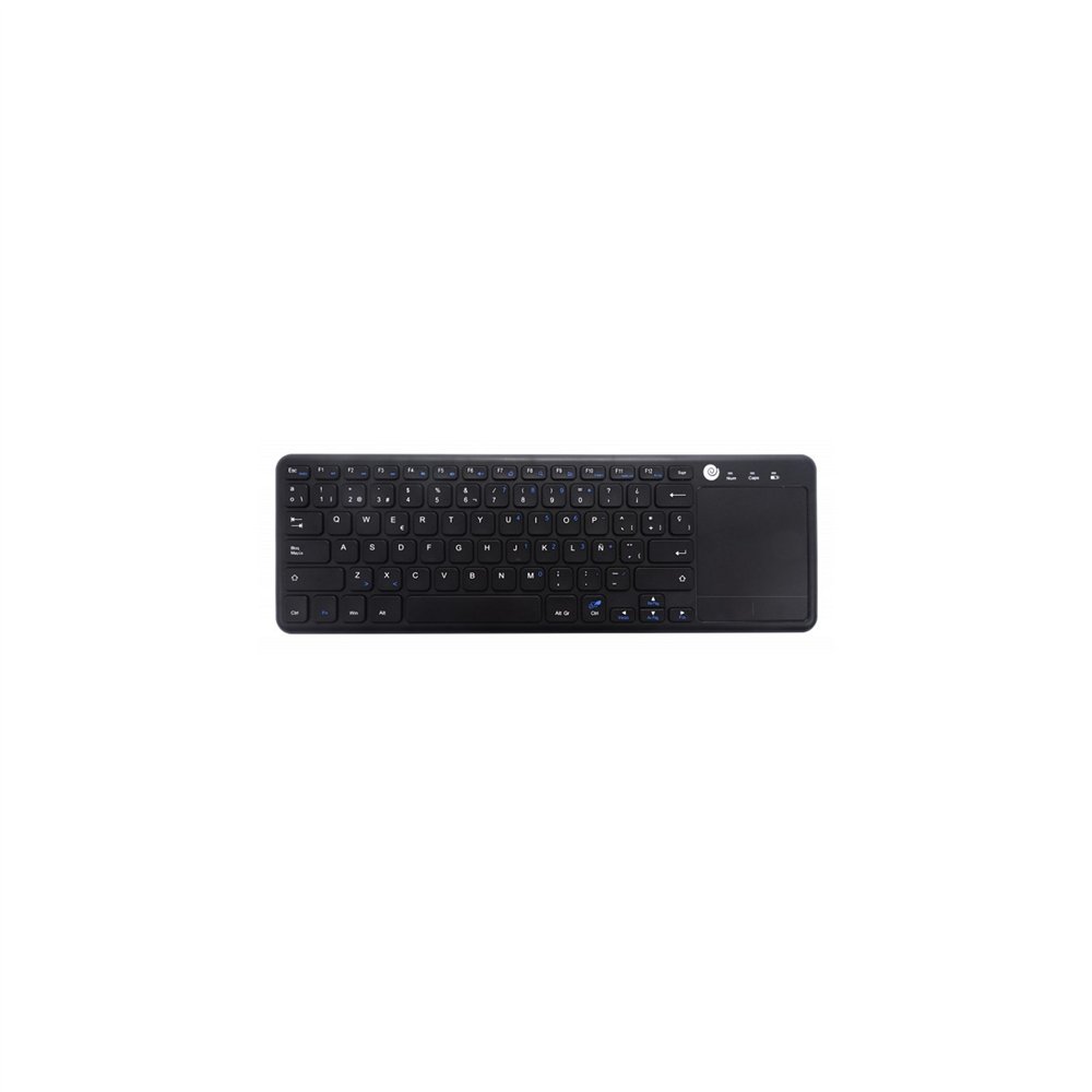 Teclado coolbox cooltouch inalambrico negro coo-tew01-bk