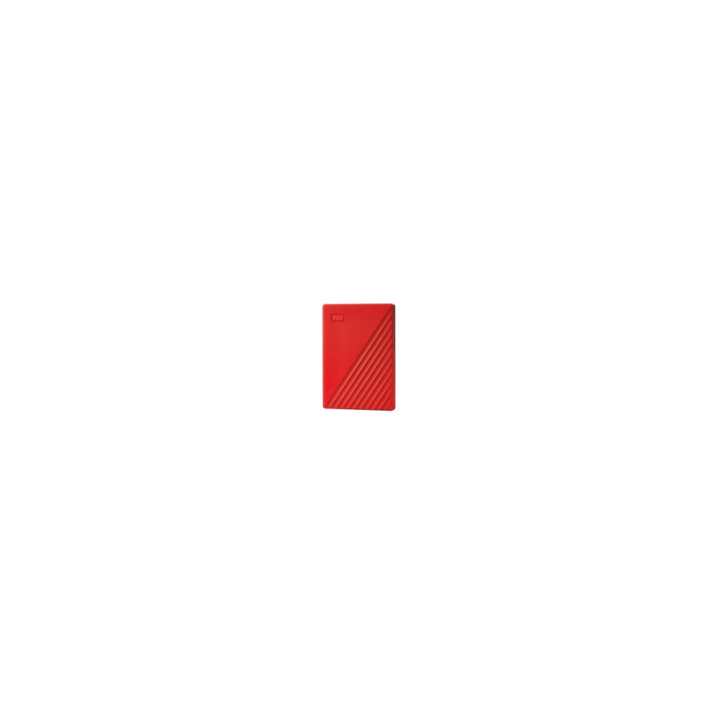 Western digital my passport disco duro externo 25 rojo 4tb wdbpkj0040brd-wesn
