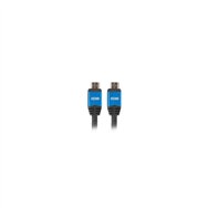 Cable lanberg hdmi macho a hdmi macho chapados en oro carcasa aluminio resolucion hasta 3840x2160 1m  negro ca-hdmi-20cu-0010-bl