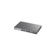 Switch zyxel gs1350-26hp 24 ptos gigabit poe gris gs1350-26hp-eu0101f