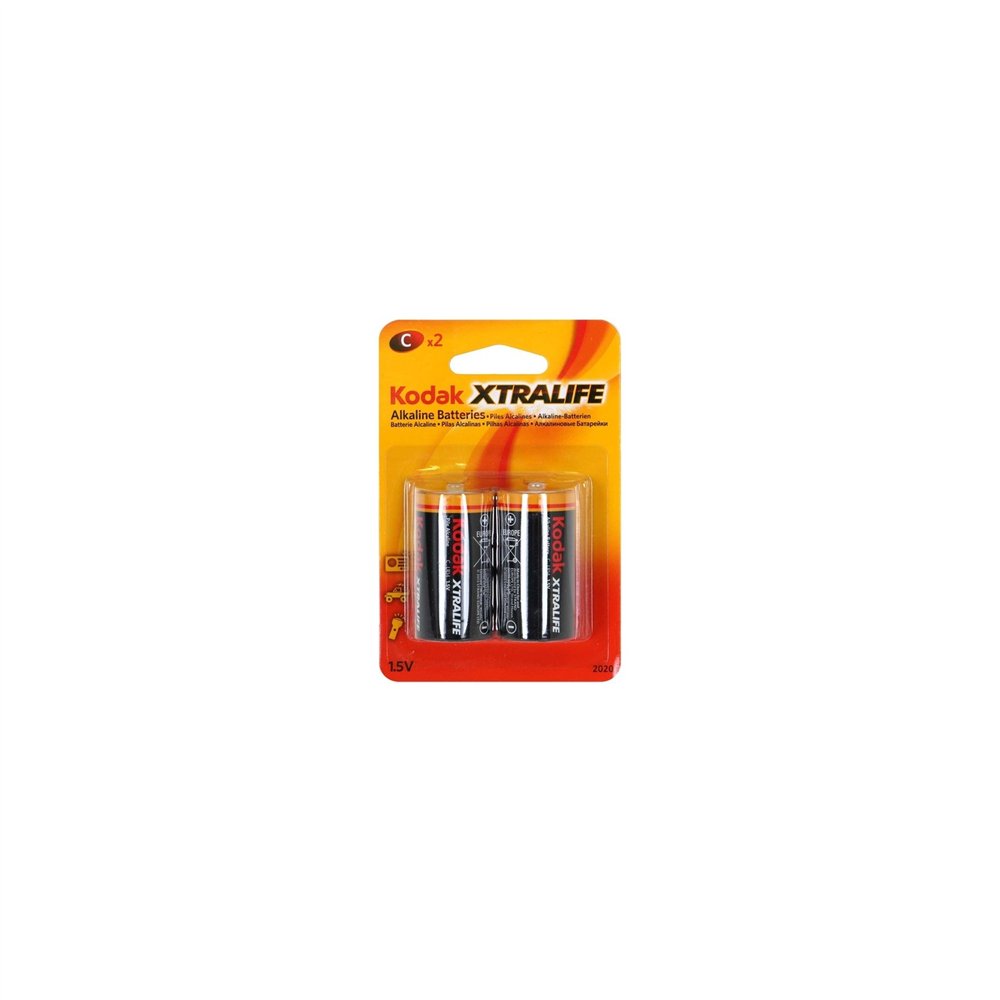 Pila kodak alcalina xtralife c lr14 blister 2 30952041