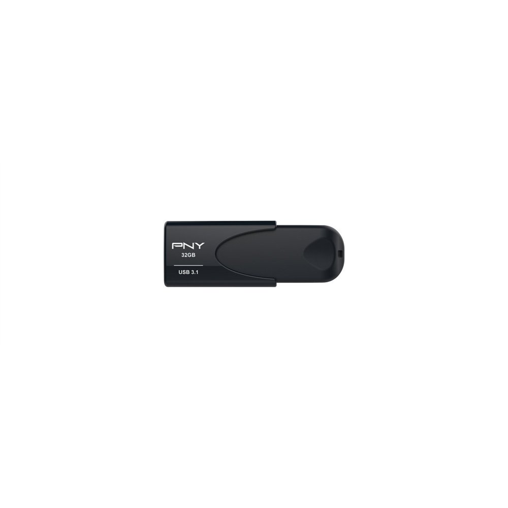 Memoria usb 3.1 pny attache 4 32gb negro fd32gatt431kk-ef
