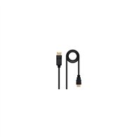 Cable nanocable displayport macho a hdmi macho 3m negro 10.15.4303