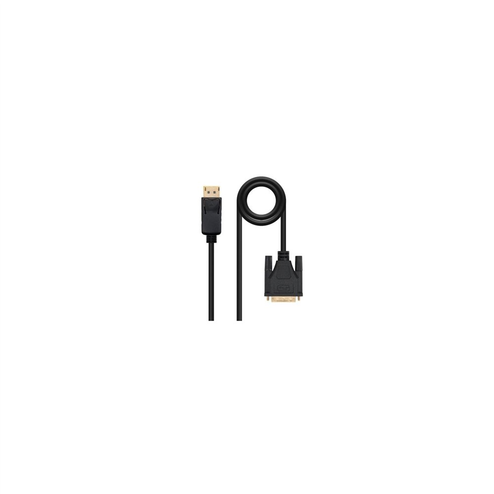 Cable nanocable displayport macho a dvi macho 2m negro 10.15.4502