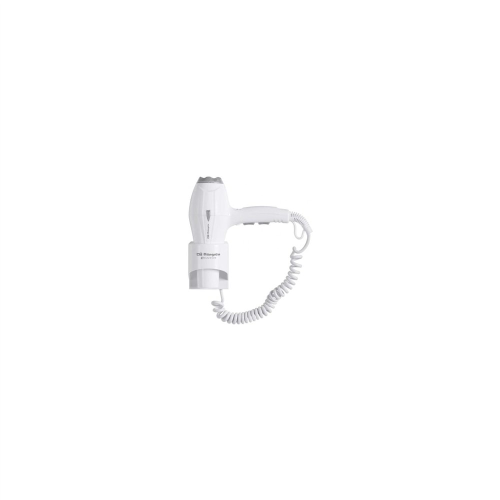 Orbegozo seh 1800 secador de hotel 1800 2000w 3 niveles temperatura 2 velocidades base para colgar en la pared blanco 16947