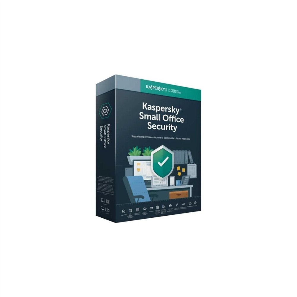 antivirus kaspersky small office security multidispositivo para 5 usuarios + 1 servidor servicio 1 aí?o version 7 kl4541x5efs-20