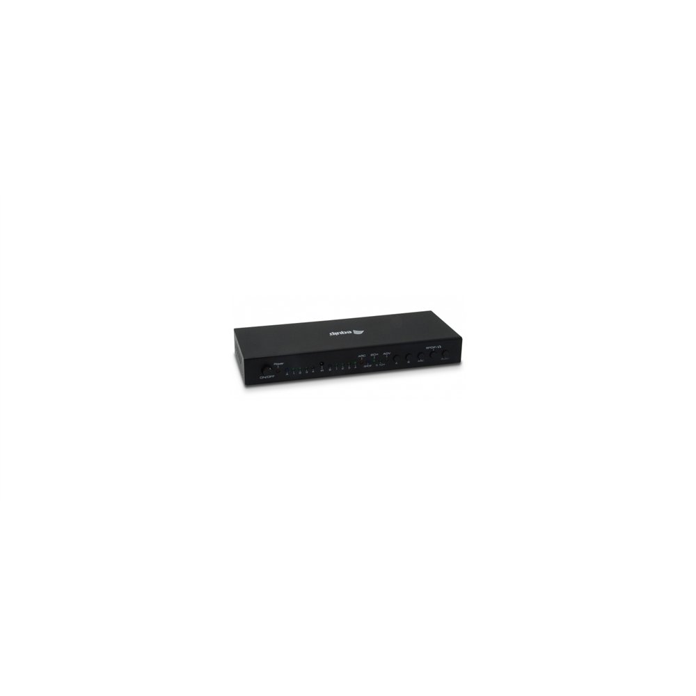 Video matrix selector hdmi 4k equip 4 entradas 2 salidas negro 33271903