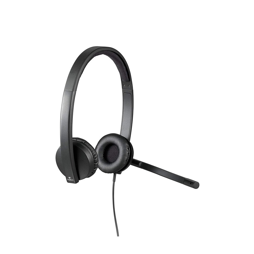 Auriculares logitech stereo h570e mono usb negro 981-000571