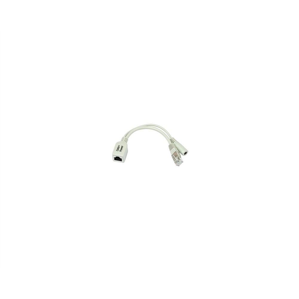 Inyector de corriente poe mikrotik puertos 10/100mbps blanco rbpoe