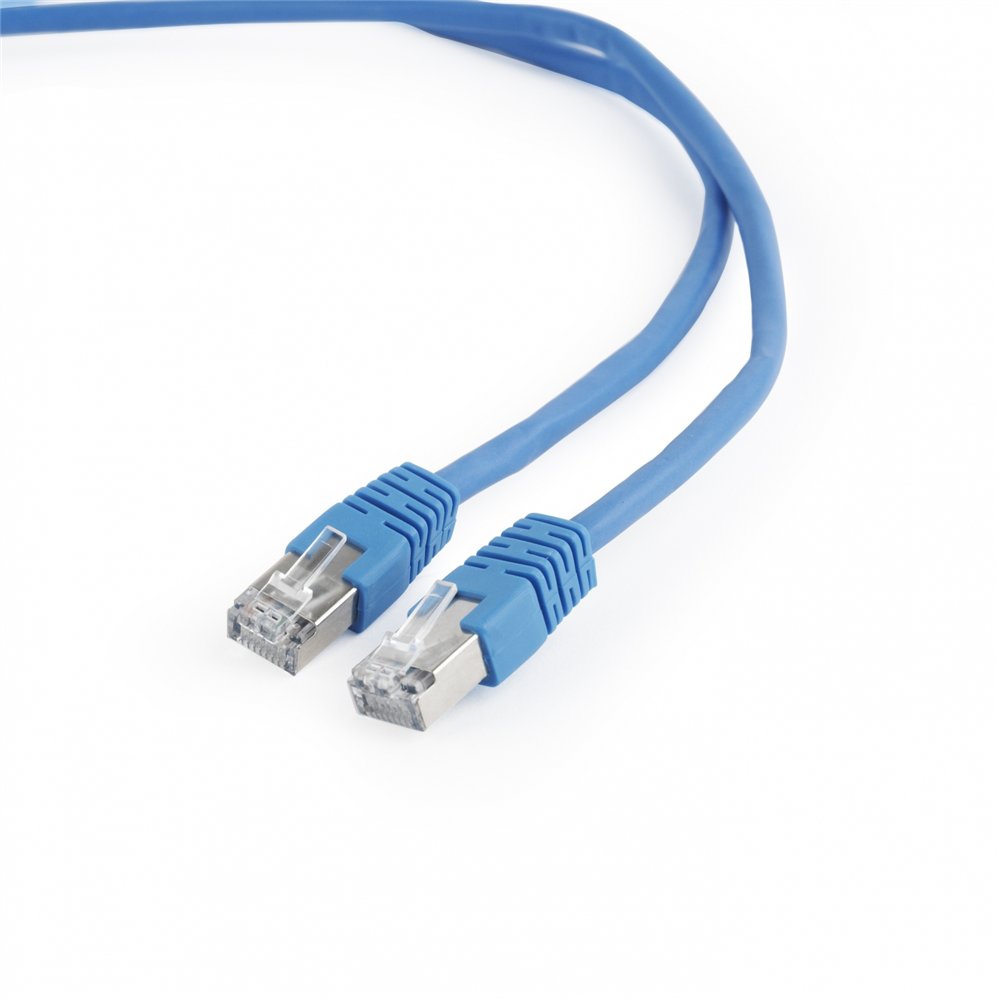 Latiguillo gembird cat 6 ftp 3metros azul pp6-3m/b