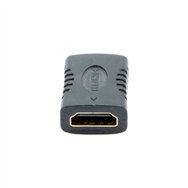 Adaptador gembird hdmi hembra a hdmi hembra negro a-hdmi-ff