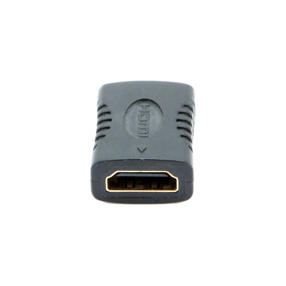 Adaptador gembird hdmi hembra a hdmi hembra negro a-hdmi-ff