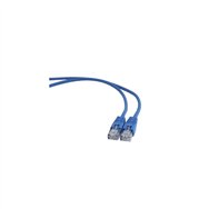 latiguillo gembird cat 5e utp 1metro azul pp12-1m/b