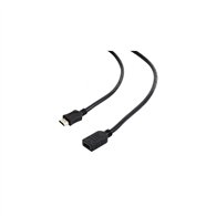 cable gembird hdmi macho a hdmi hembra con ethernet 4.5metros negro cc-hdmi4x-15
