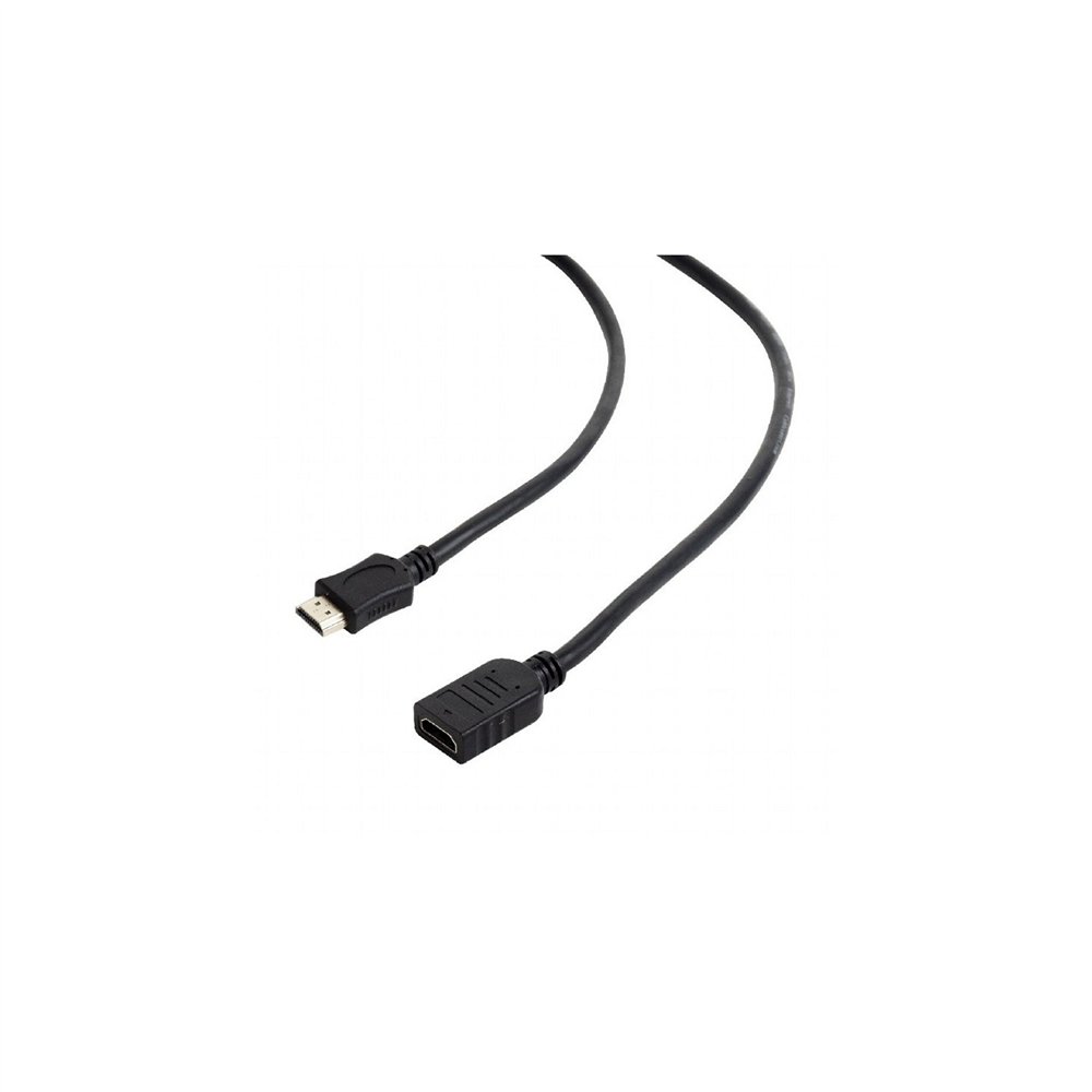 Cable gembird hdmi macho a hdmi hembra con ethernet 4.5metros negro cc-hdmi4x-15