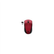 Raton inalambrico hp 220 sunset 2.4ghz 1200ppp 3 botones led azul 1600dpi nano receptor usb 1xaa rojo 7kx10aa