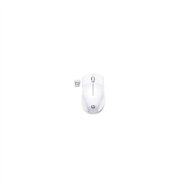 Raton inalambrico hp 220 snow 2.4ghz 1200ppp 3 botones led azul 1600dpi nano receptor usb 1xaa blanco 7kx12aa