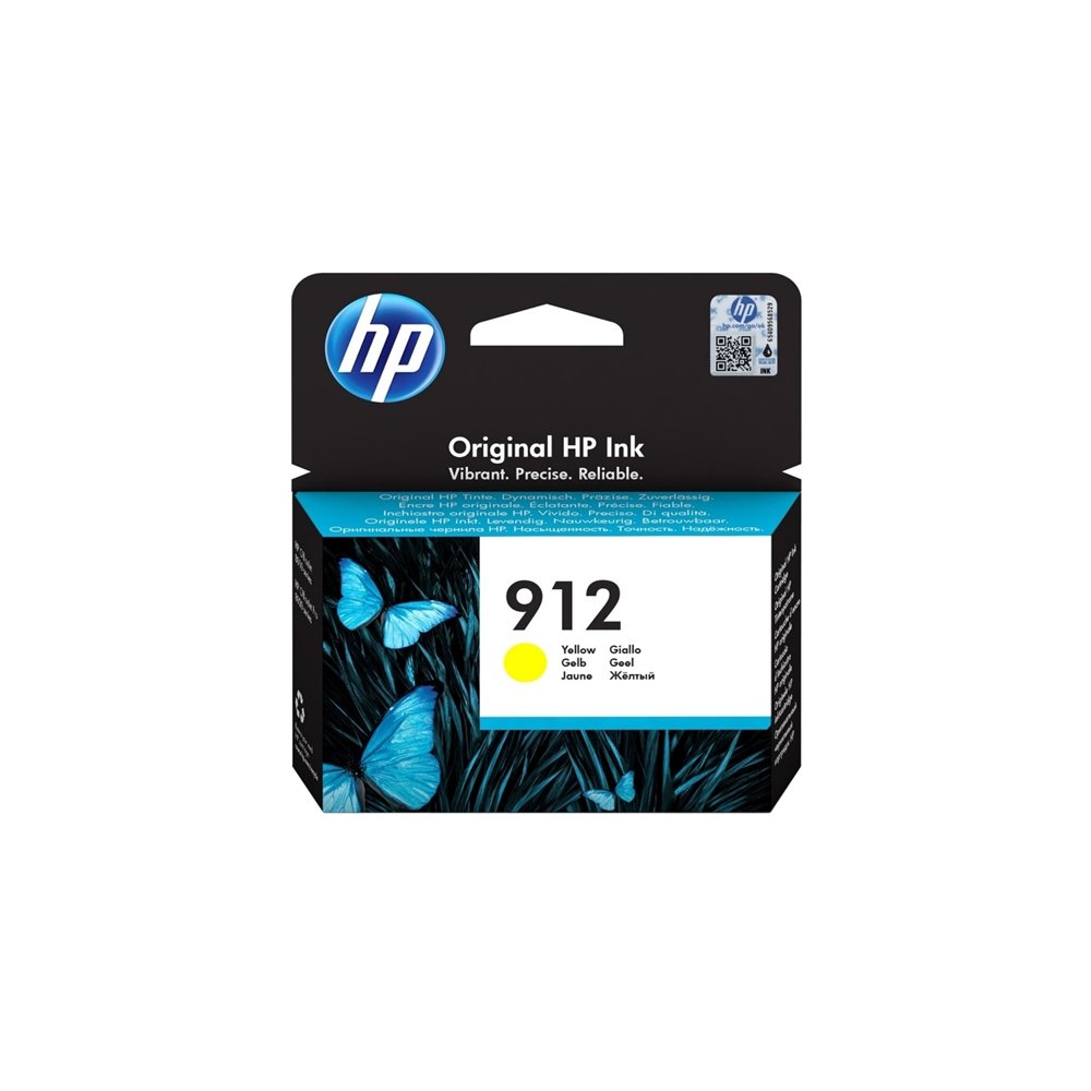 Cartucho hp 912 2.93ml officejet pro 8022 amarillo 3yl79ae