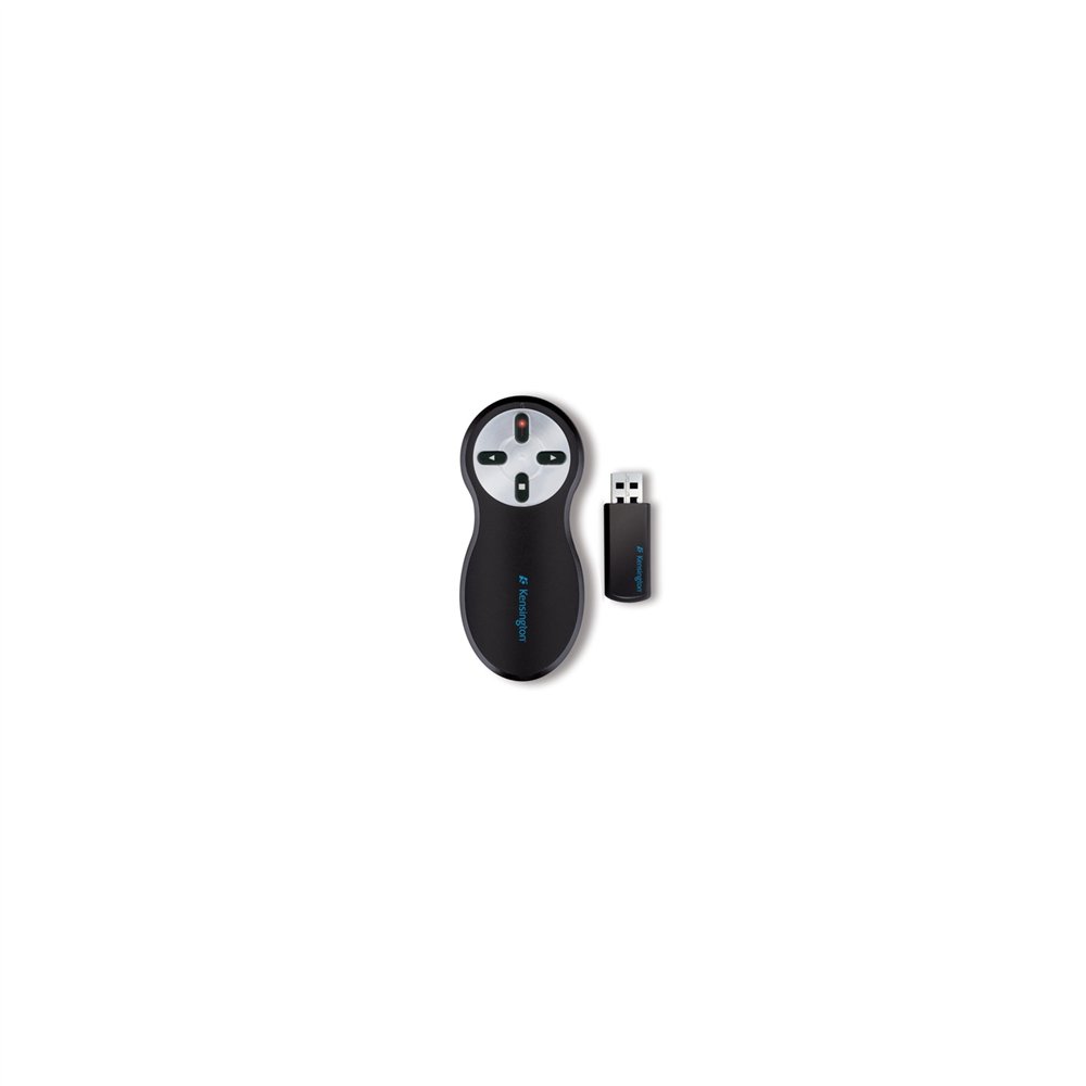 Kensington k33374us puntero laser y mando a distancia para presentaciones alcance 20 m negro 33374eu