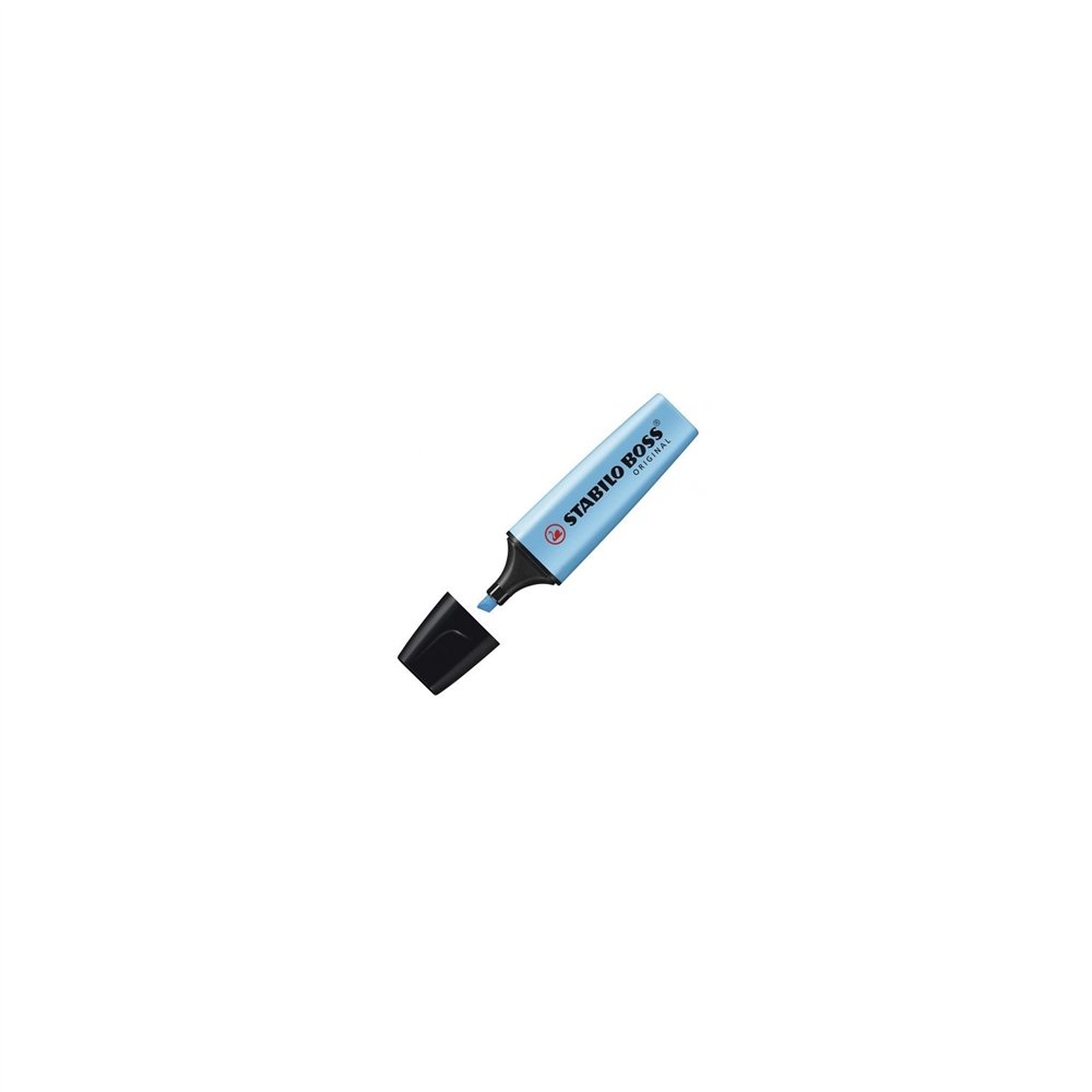 Stabilo boss original marcador fluorescente punta biselada azul 70/31