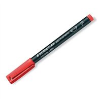 staedtler rotulador permanente 0.6 rojo