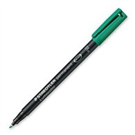 staedtler rotulador permanente 0.6 verde