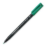 staedtler rotulador permanente 0.6 verde