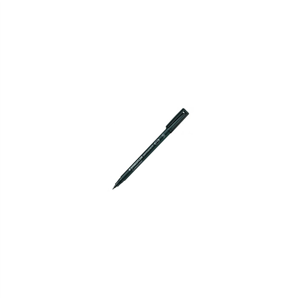 rotulador permanente staedtler lumocolor superfino punta s 0.4mm negro 313-9