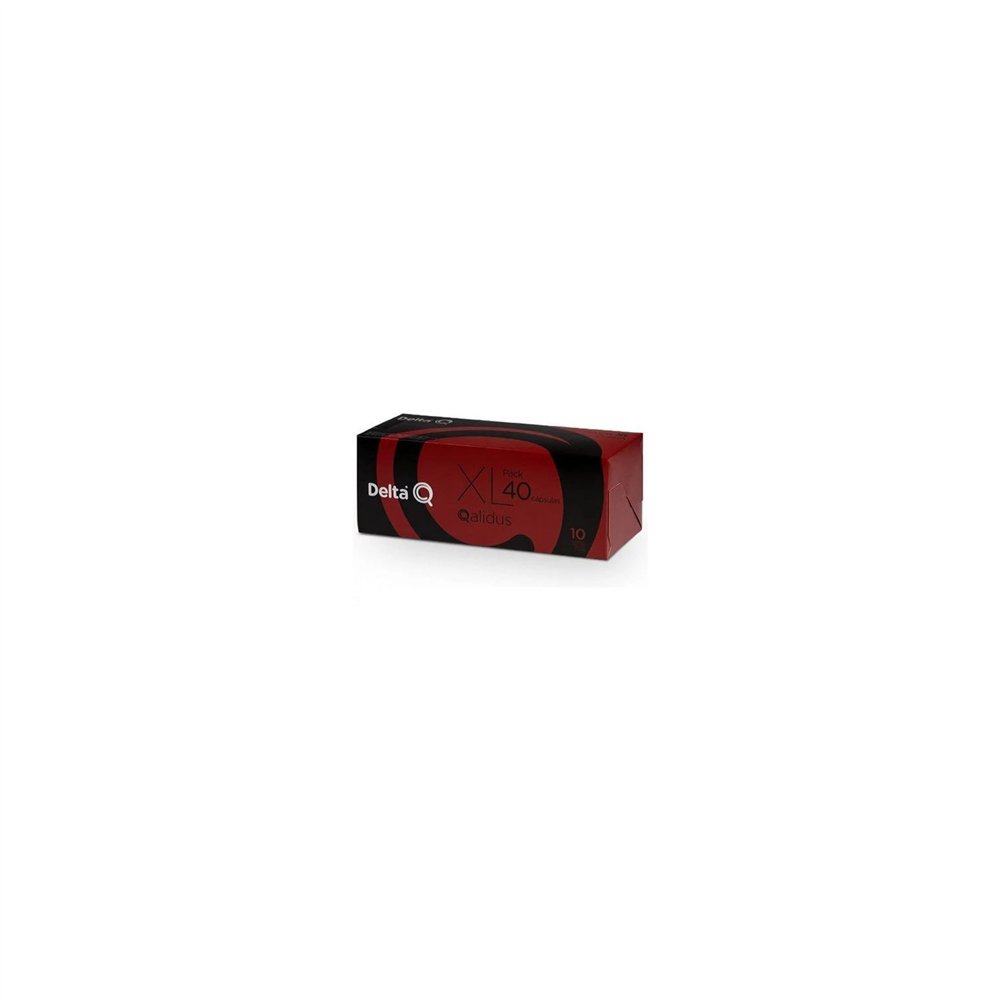 Caja de 40 capsulas de cafe delta qalidus intensidad 10 compatibles con cafeteras delta 6254022