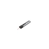 Presentador inalambrico trust kazun aluminium laser rojo 4 funciones powerpoint alcance hasta 30m 23333