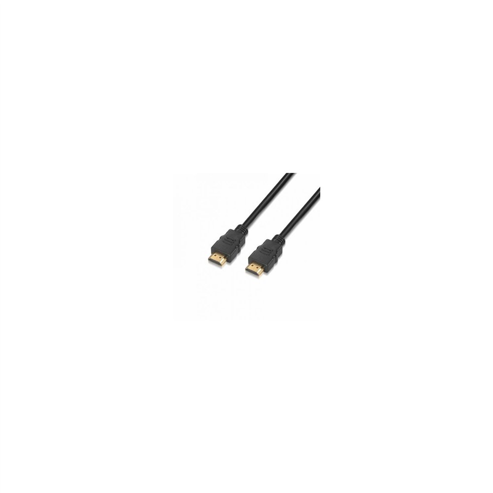 Cable aisens hdmi macho a hdmi macho premium alta velocidad con ethernet 4k hdr 60hz ultra hd 3d arc 0.5m negro a120-0118