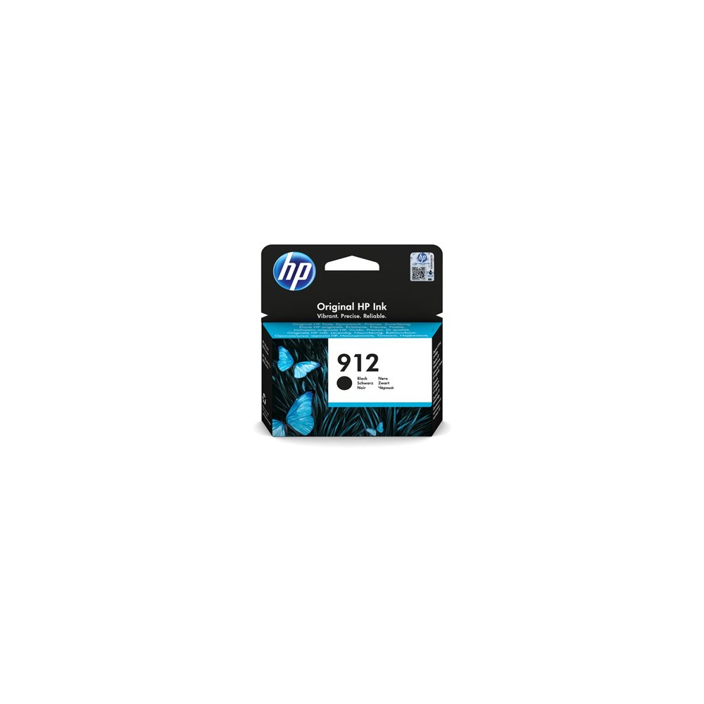 Cartucho de tinta hp n912 oj 8022 negro 3yl80ae
