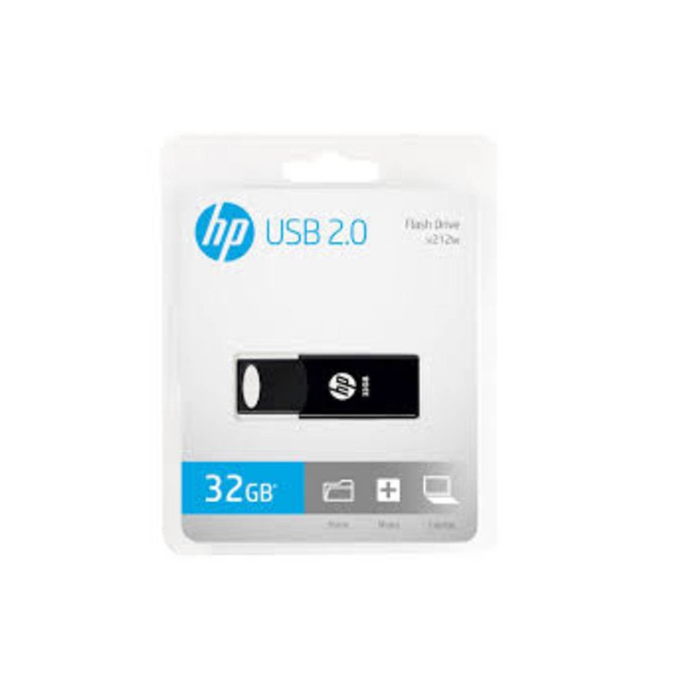 Pendrive hp 32gb usb2.0 v212 negro