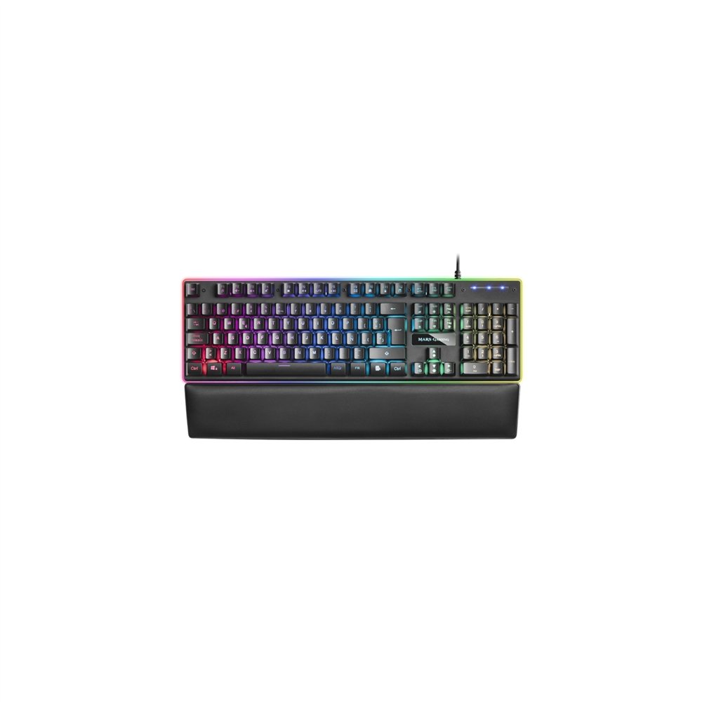 teclado mars gaming mk320es full rgb usb negro mk320es
