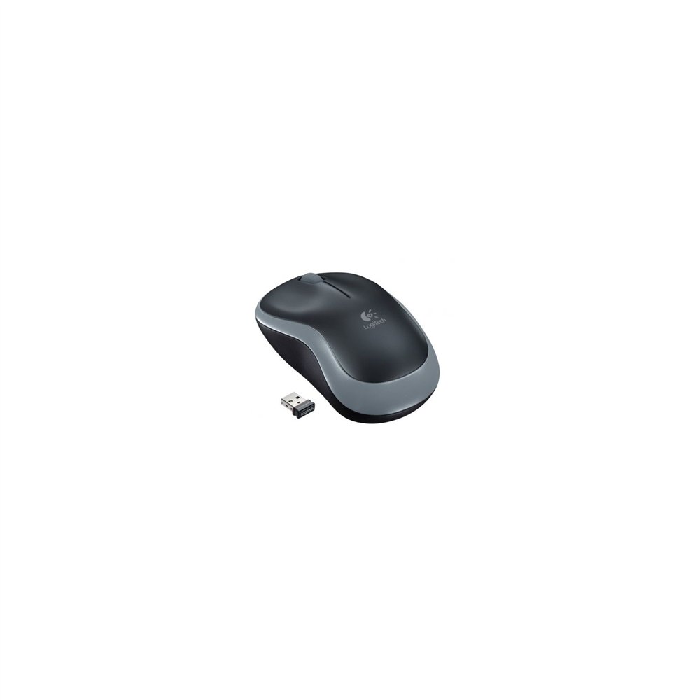 Logitech m185 raton inalambrico nano receptor usb gris 910-002238