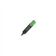 Marcador fluorescente fabercastell punta biselada 1 5 mm verde 09154863