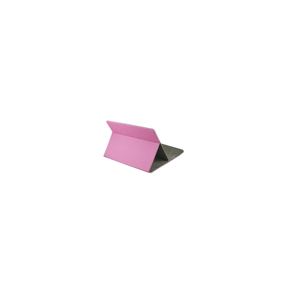 Funda tablet subblim univevrsal clever stand para tablet hasta 10.1p material exterior acabado cloth interior aterciopelado rosa