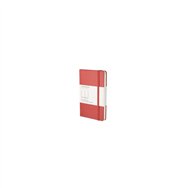 Cuaderno moleskine grande de rayas tapa dura rojo qp060r