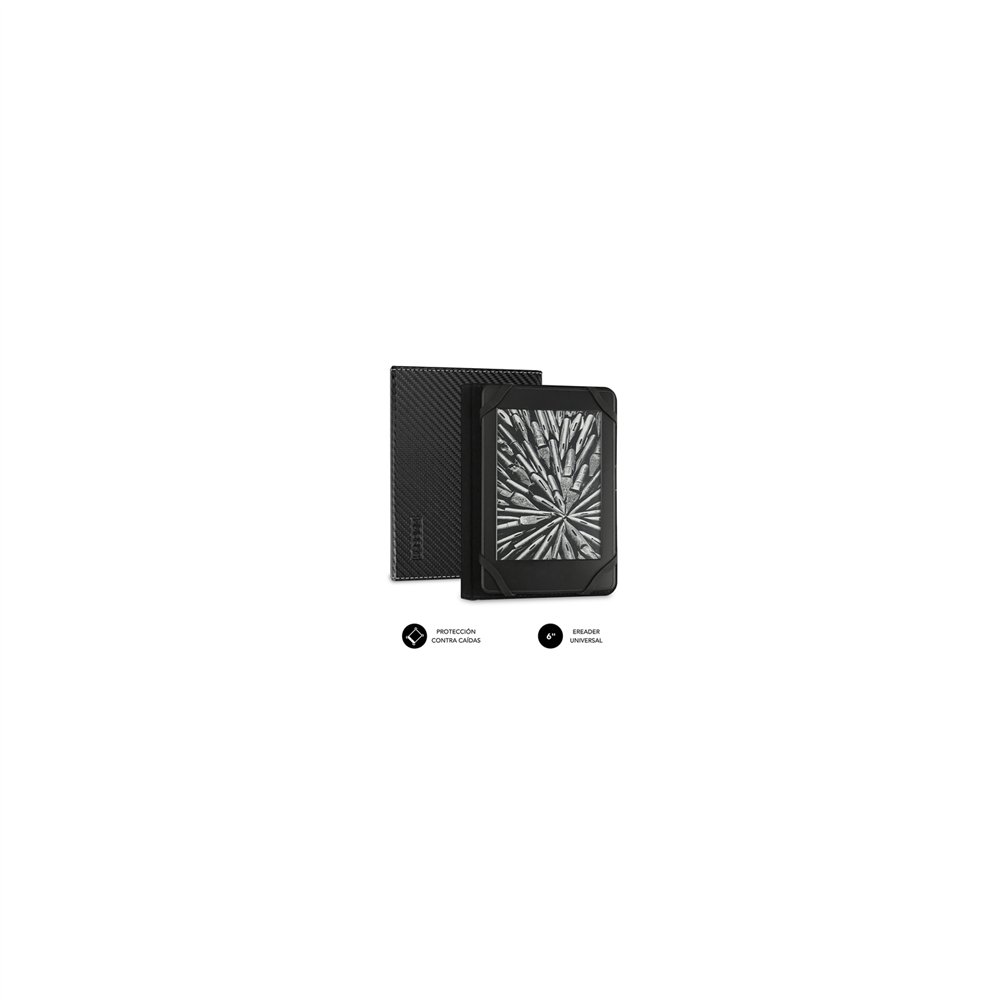 Funda tablet libro subblim 6p universal negro sub-cue-1ec001