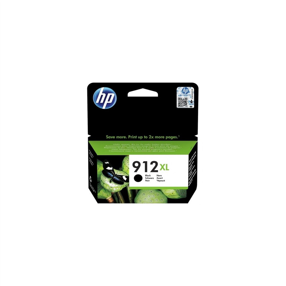 Cartucho hp 912 xl negro 3yl84ae
