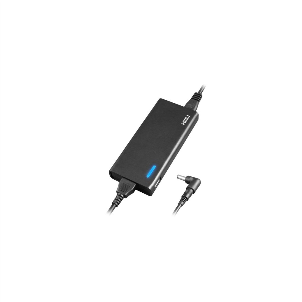 Cargador portatil nox universal 90w 10 conectores negro nxpwr90nb