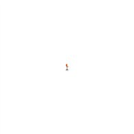 Taburete ayna bali naranja t04cpbali308