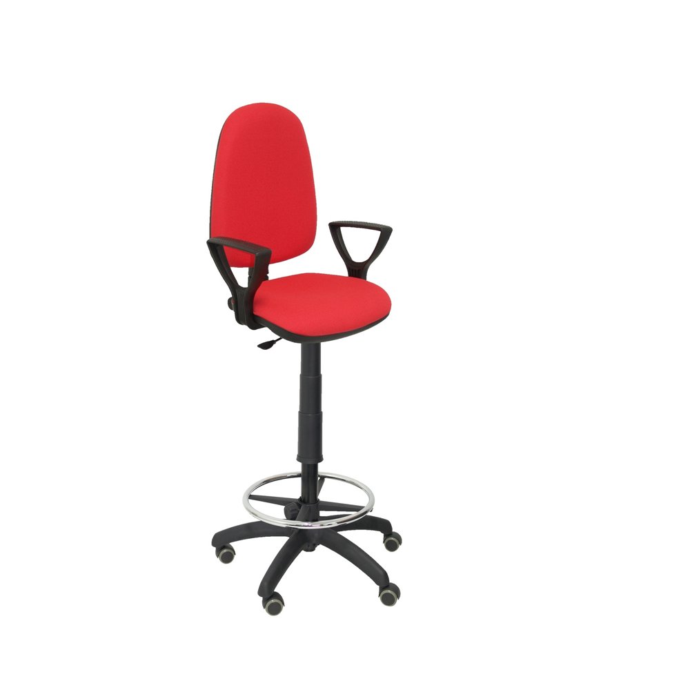 Taburete ayna brazos fijos ruedas de parque bali rojo t04cpbali350bgolfrp